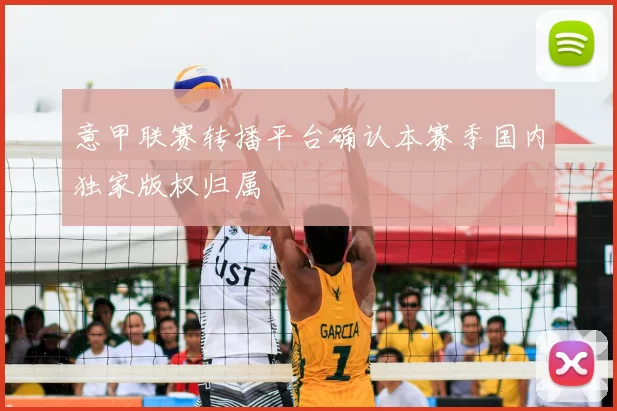 意甲联赛转播平台确认本赛季国内独家版权归属
