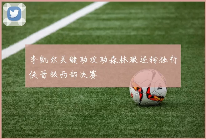 李凯尔关键助攻助森林狼逆转独行侠晋级西部决赛